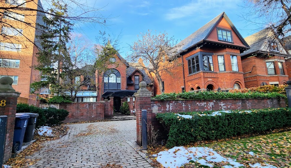 Victorian red-brick heritage home with private driveway, The Annex, Toronto